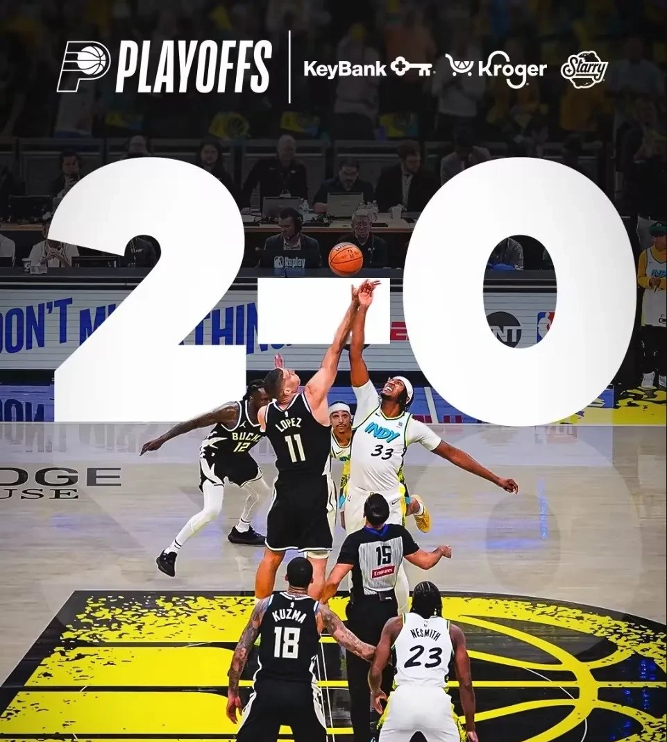 雄鹿力克步行者,字母哥独揽全队最高得分的简单介绍 雄鹿力克步行者,字母哥独揽全队最高得分的简单介绍